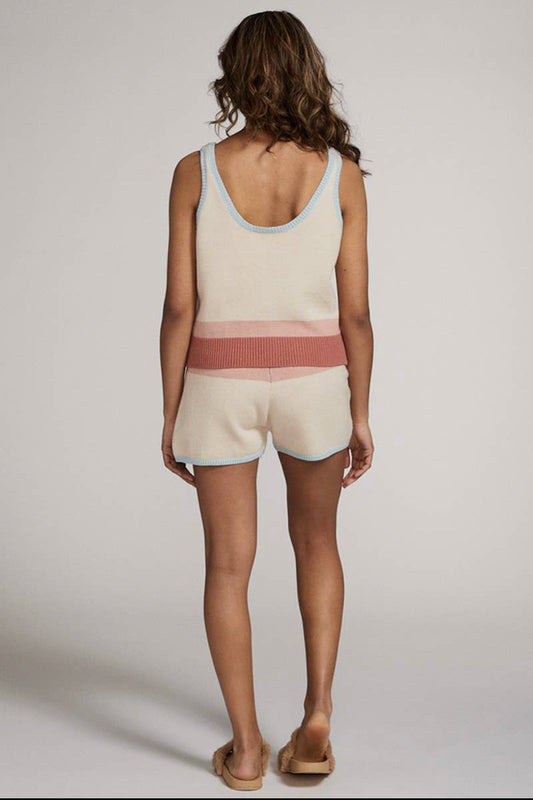 Knit Color Block Set